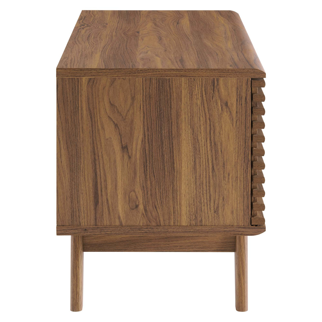 Ventral Vinyl Cabinet, Medium, Walnut