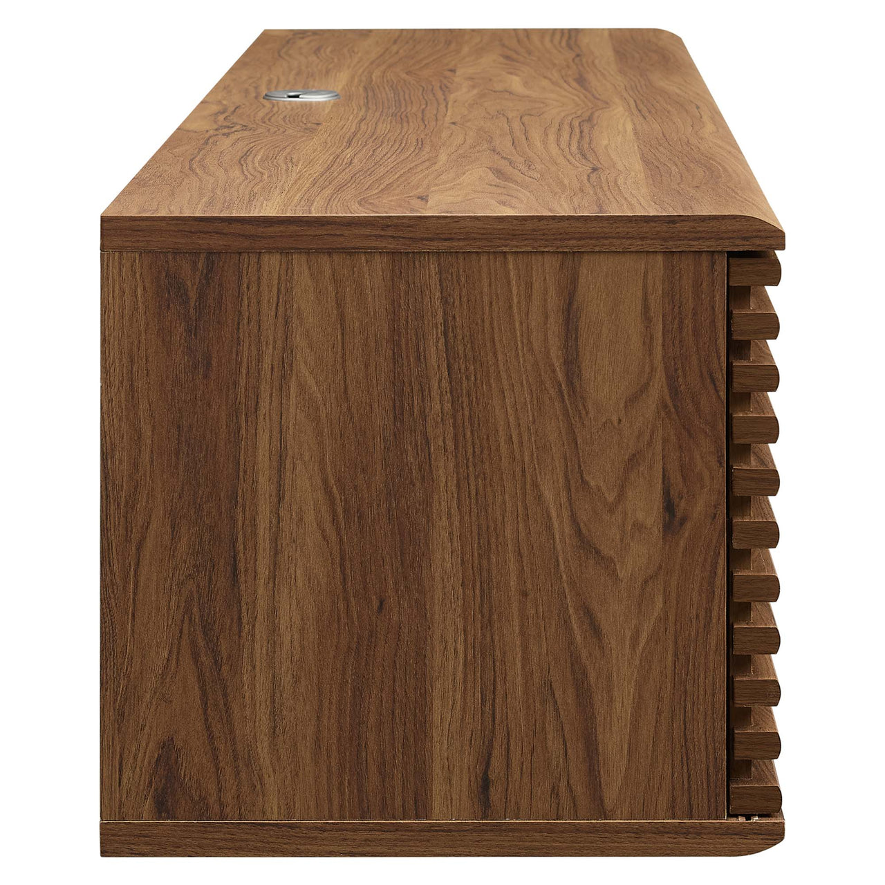 Ventra Floating Entertainment Center, Medium, Walnut