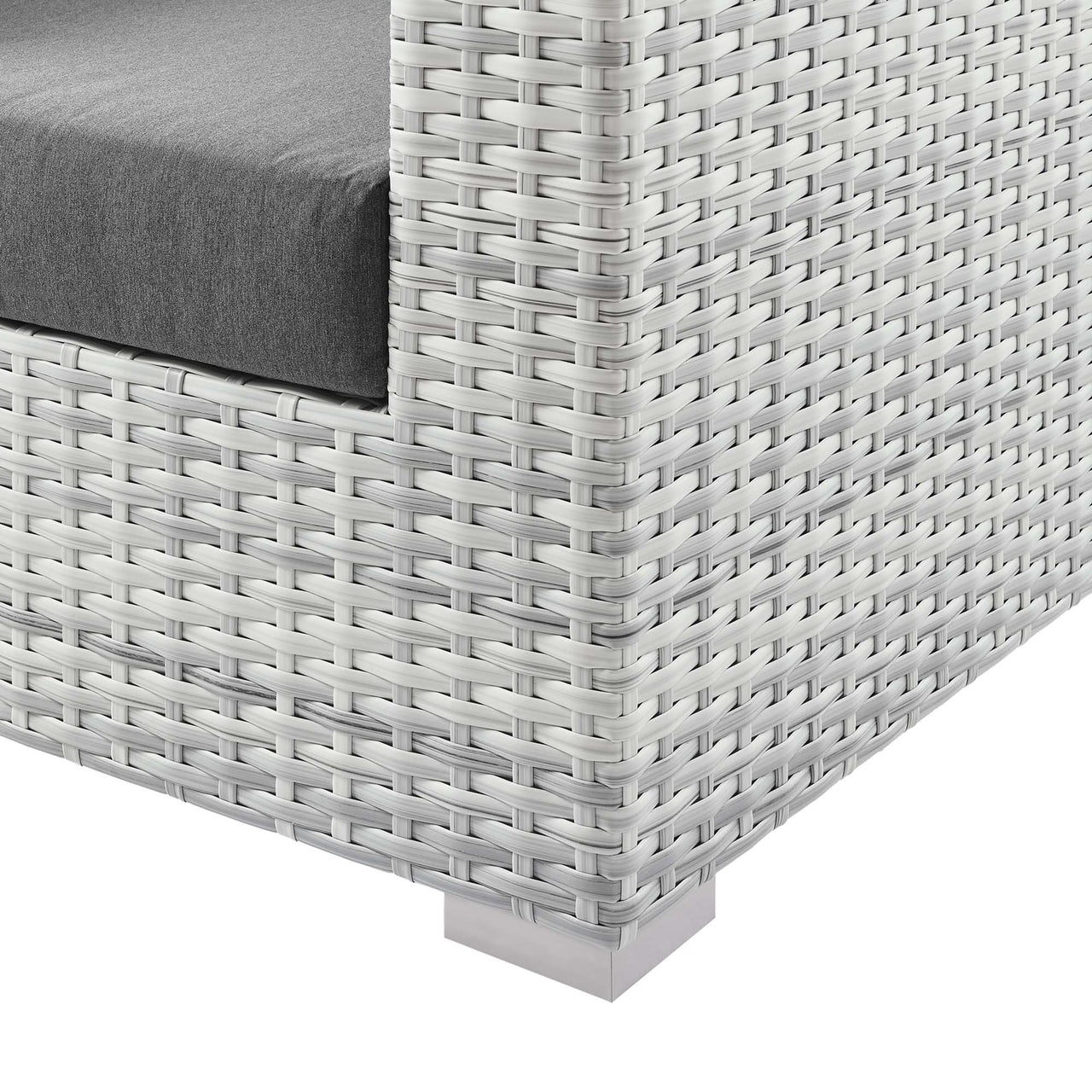 Conversation Alfresco Armchair, Light Gray & Charcoal