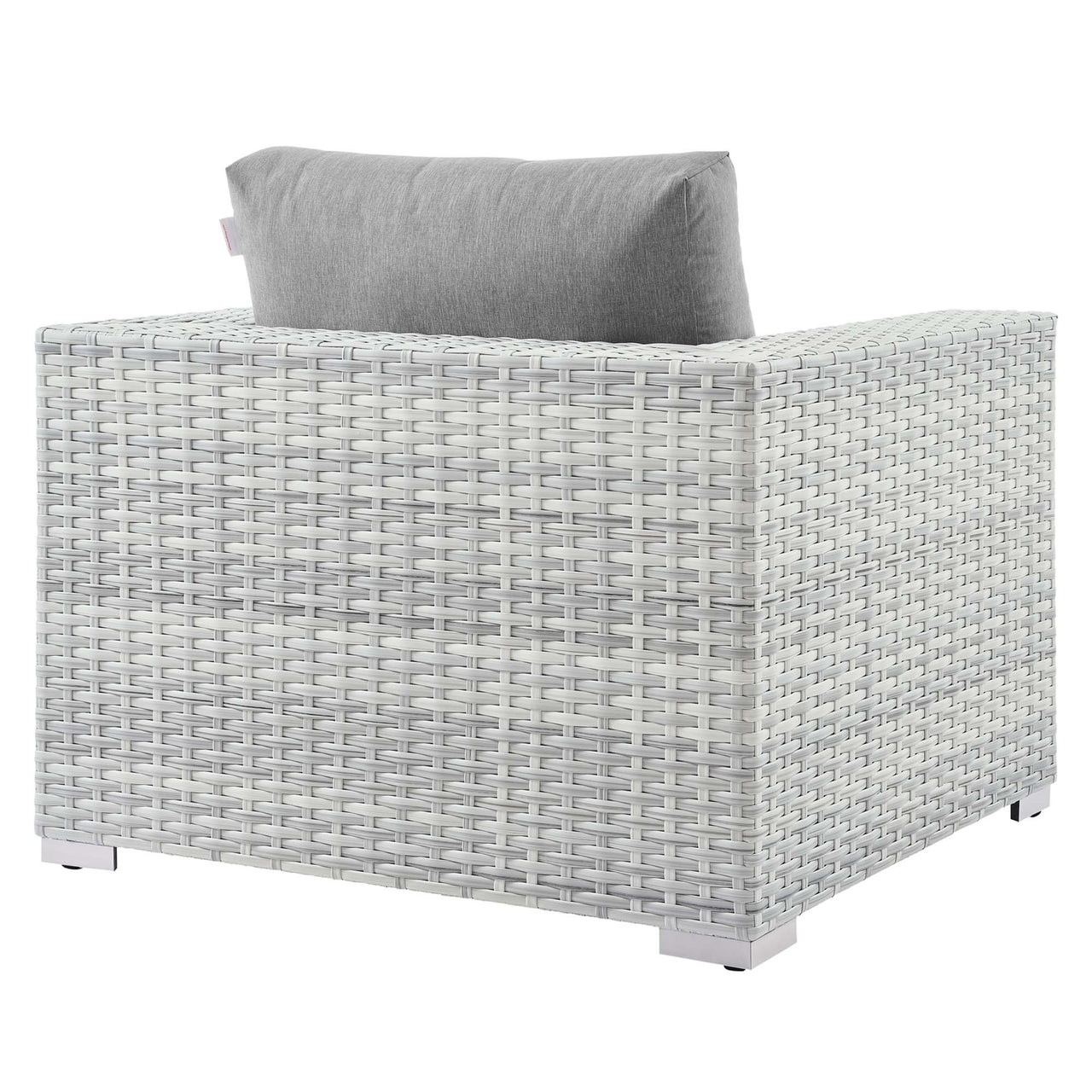 Conversation Alfresco Armchair, Light Gray & Gray