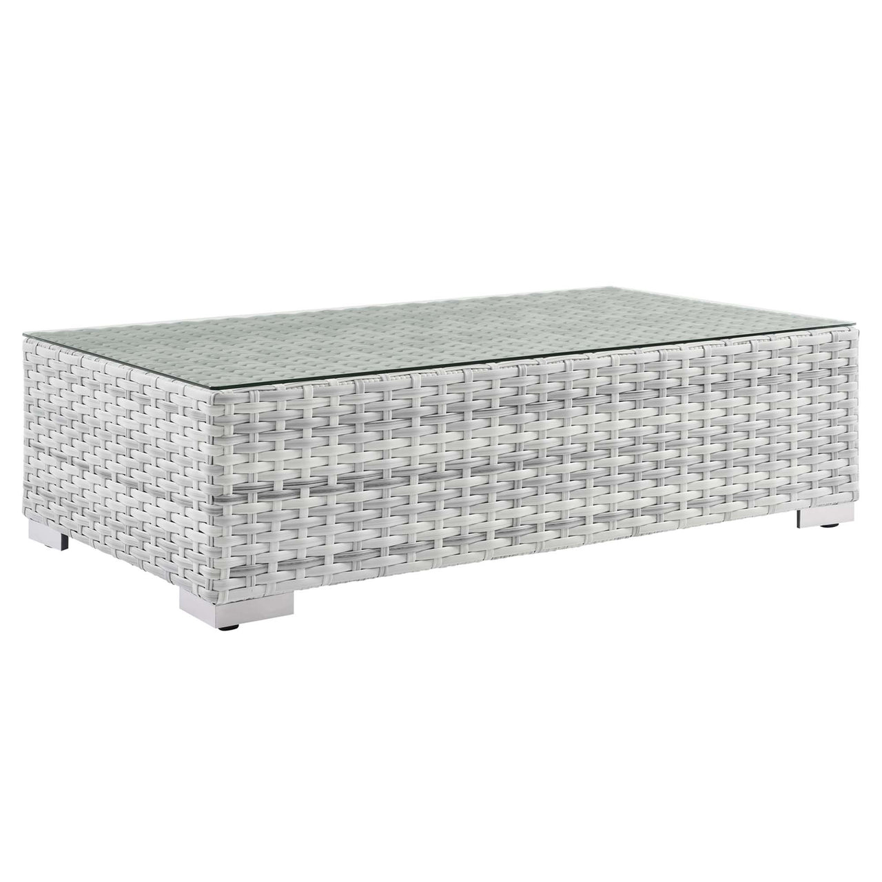 Conversation Alfresco Coffee Table, Light Gray