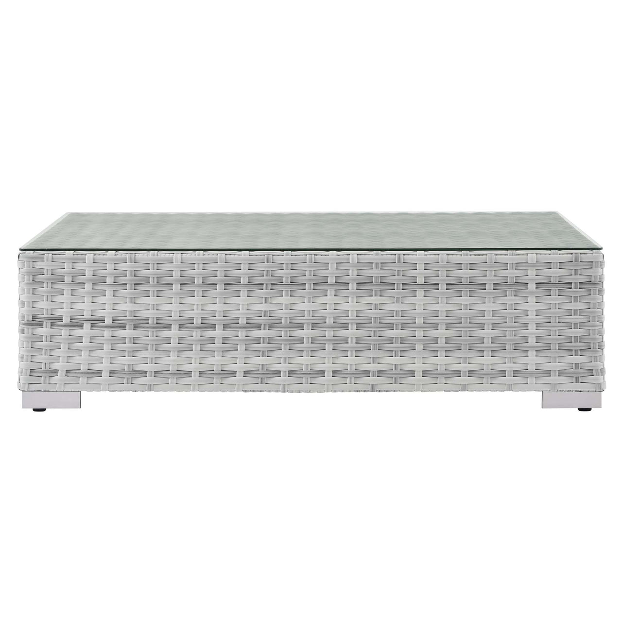 Conversation Alfresco Coffee Table, Light Gray