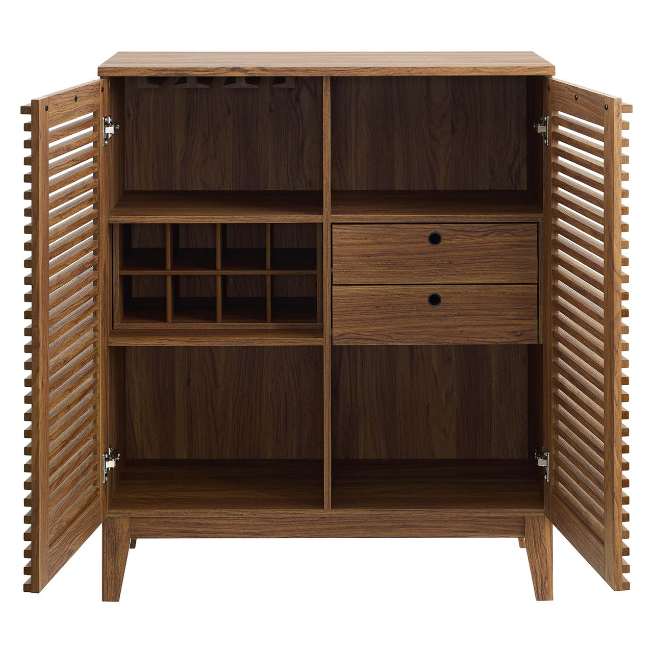 Ventra Bar Cabinet, Walnut