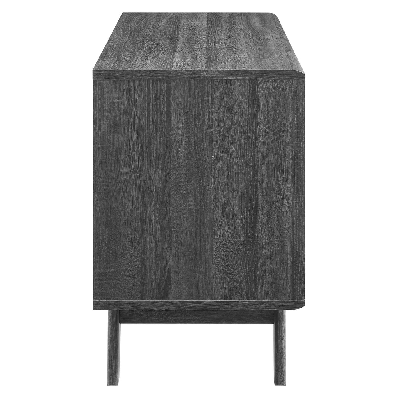 Ventral Vinyl Cabinet, Large, Charcoal