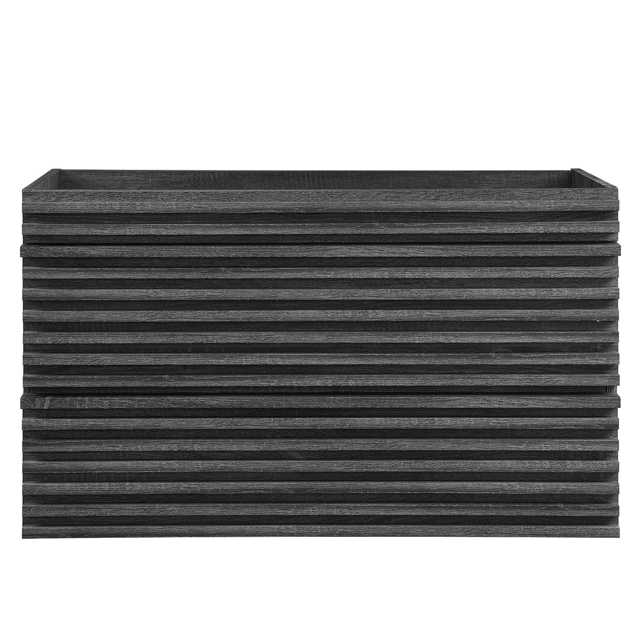 Ventra Floating Vanity Base with Storage, Large, Charcoal