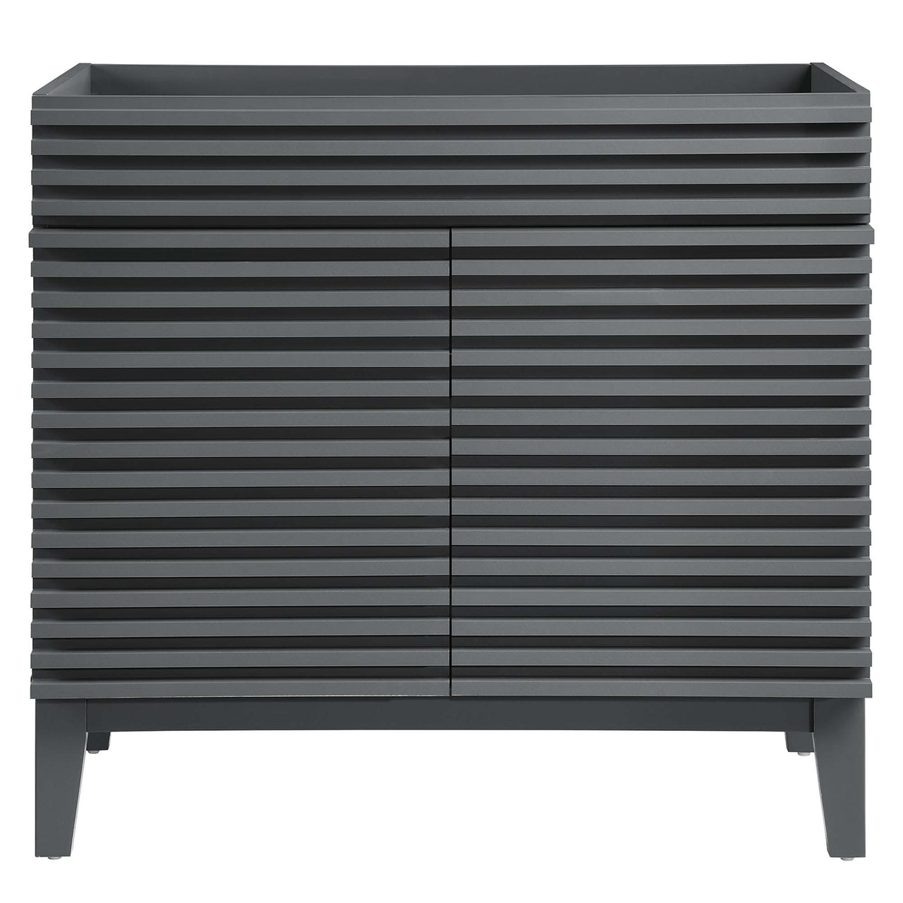 Ventra Vanity Base with Storage, Large, Gray