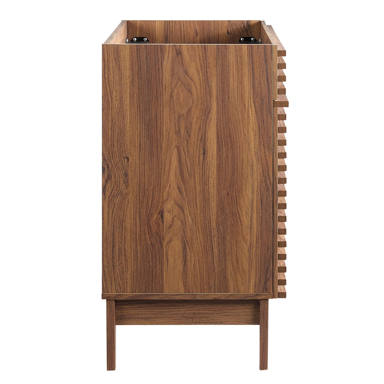 Ventra Vanity Base with Storage, Large, Walnut