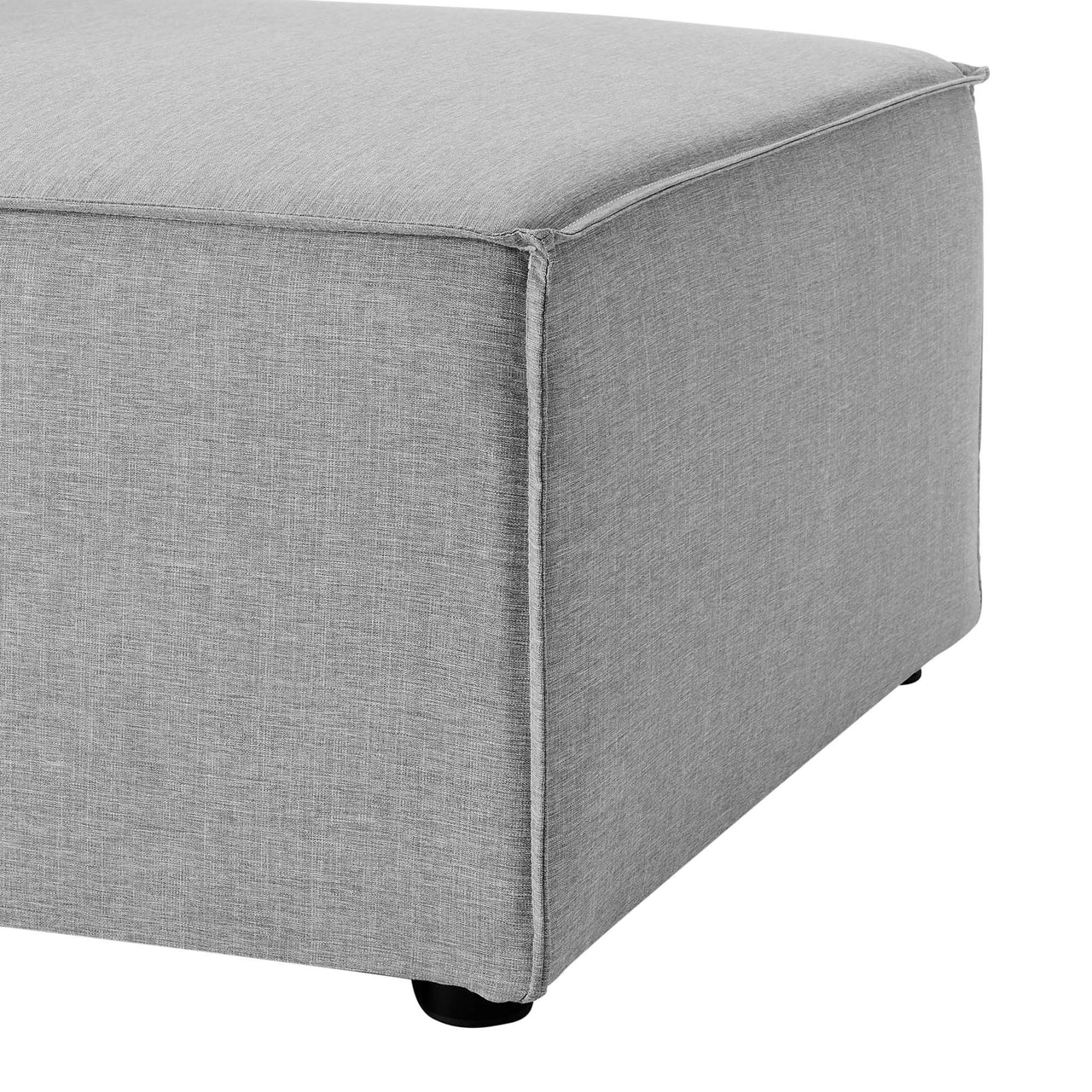 Merida 4-Piece Alfresco Upholstered Sectional, Gray