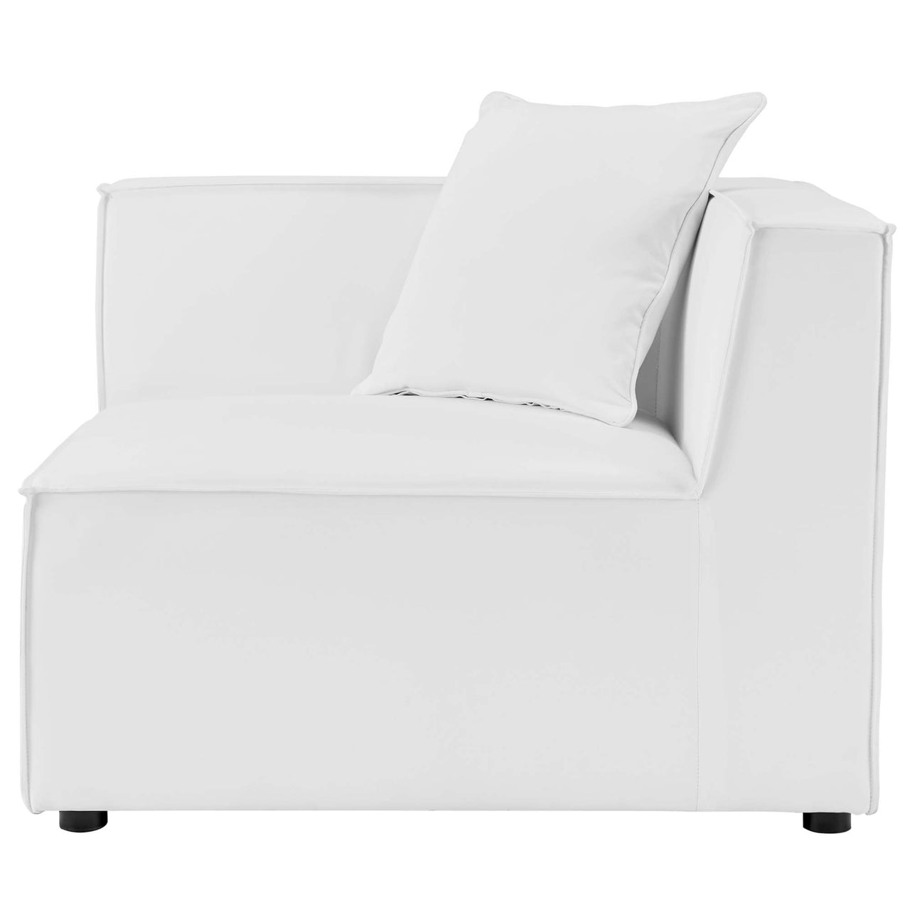 Merida 6-Piece Alfresco Upholstered Sectional, White