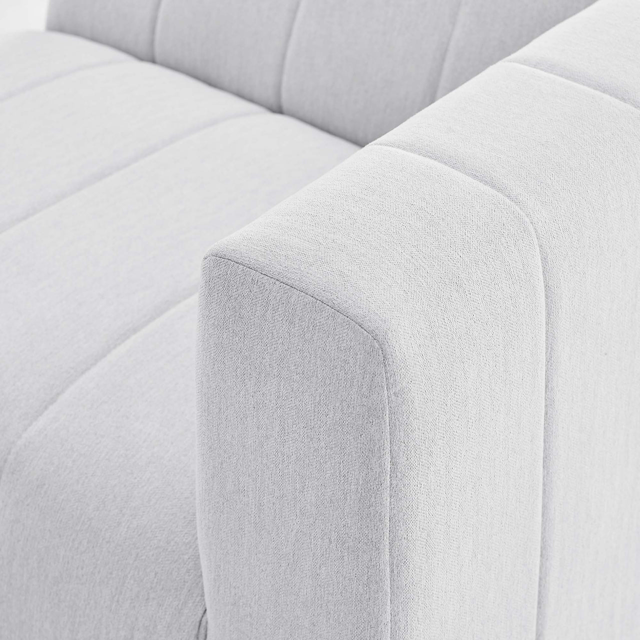 Barden Fabric Right-Arm Chair | Modular Sectional Component, Ivory