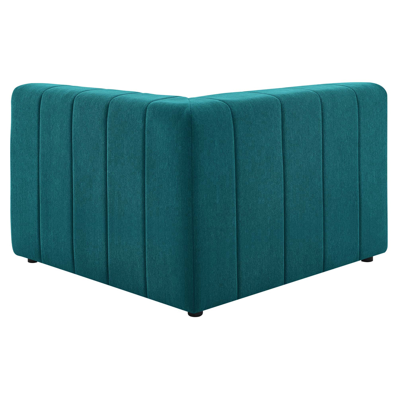 Barden Fabric Right-Arm Chair | Modular Sectional Component, Teal