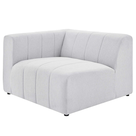 Barden Fabric Left-Arm Chair | Modular Sectional Component, Ivory