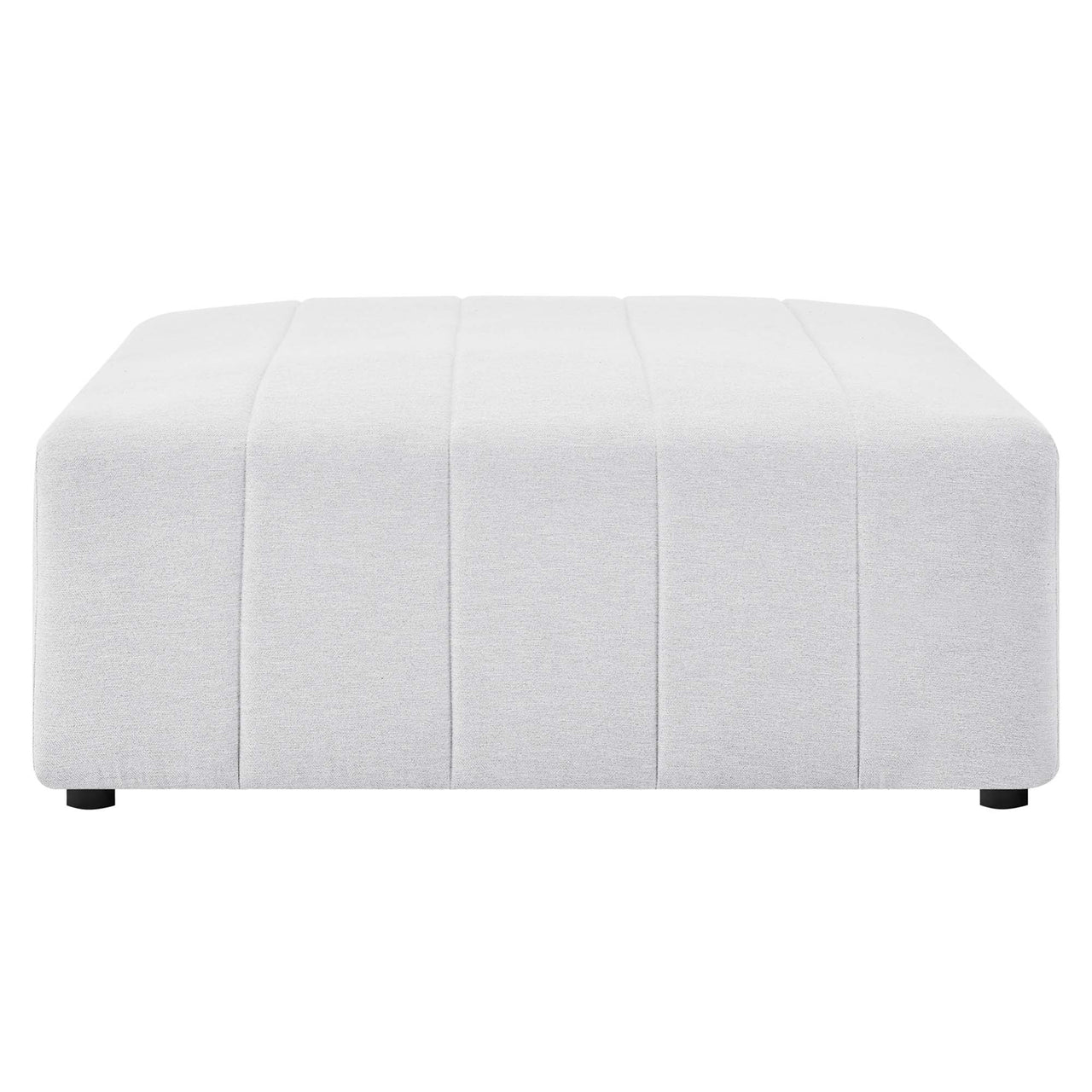 Barden Fabric Ottoman | Modular Sectional Component, Ivory