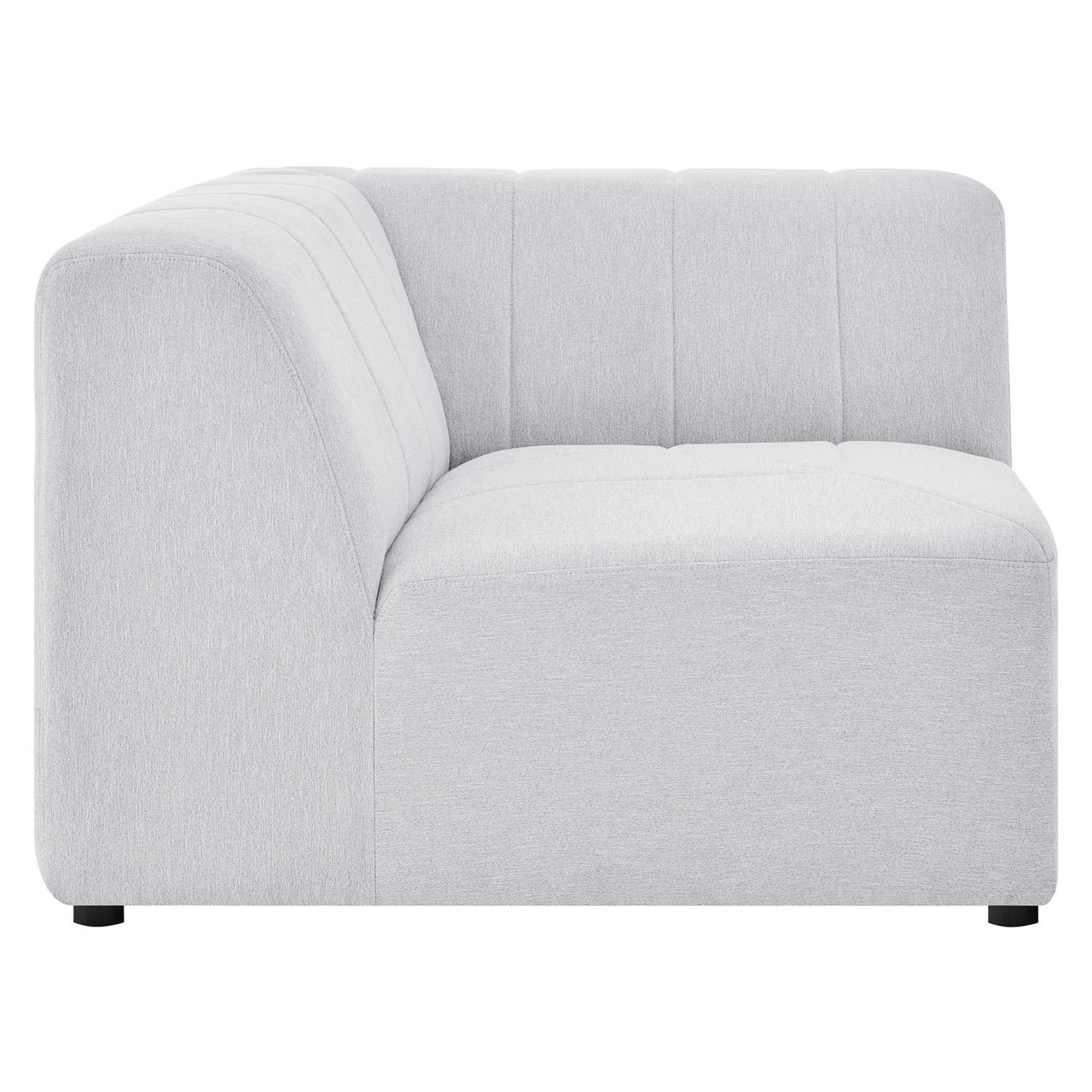 Barden Fabric Corner Chair | Modular Sectional Component, Ivory