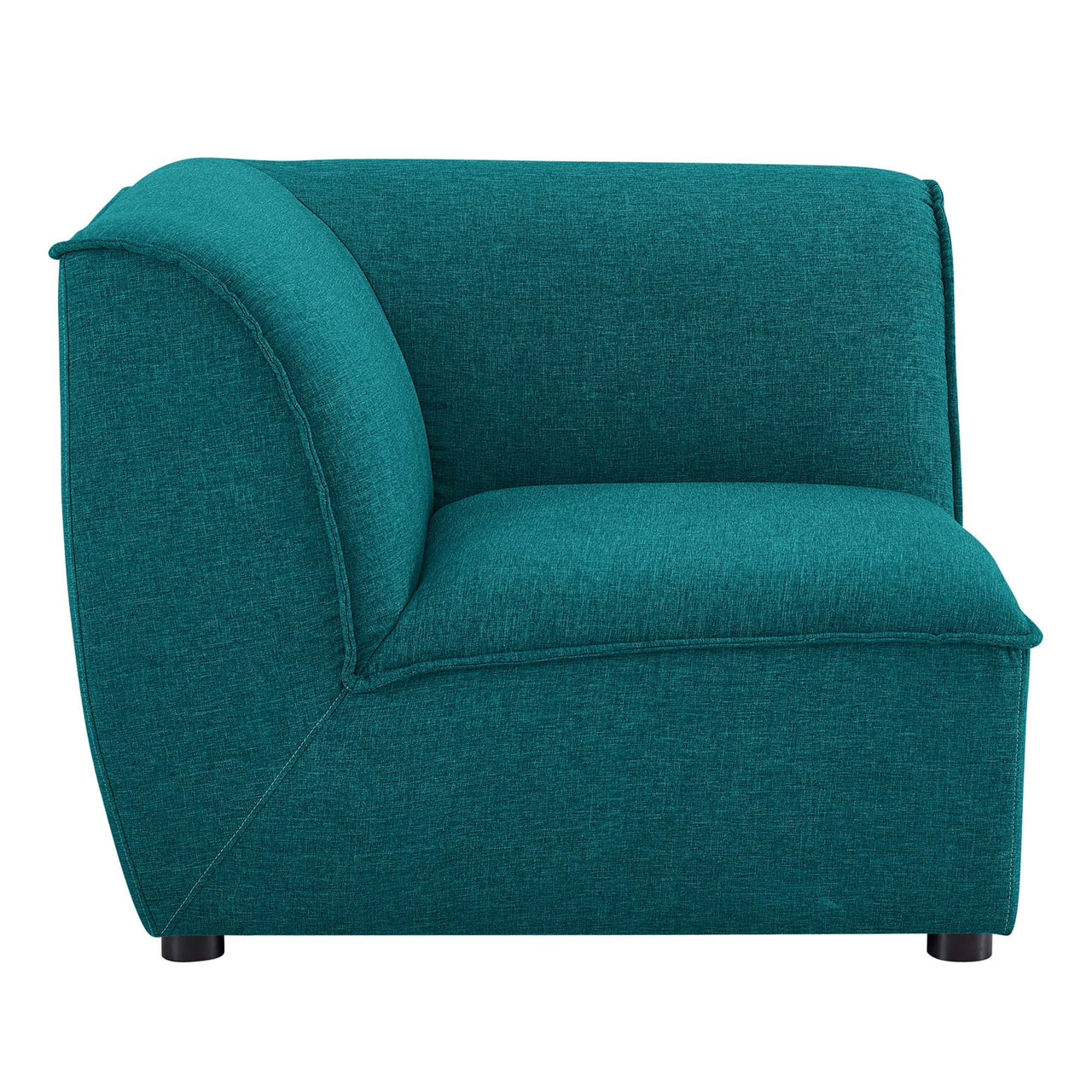 Rise Corner Chair | Modular Sectional Component, Teal