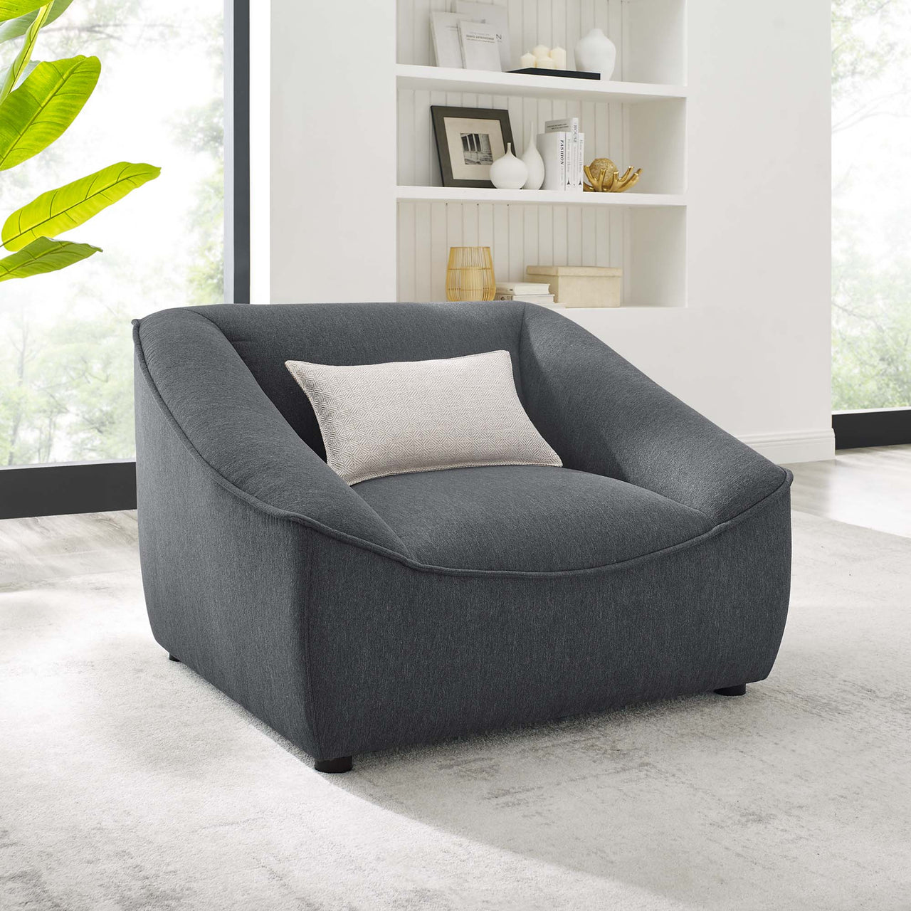 Rise Armchair, Charcoal