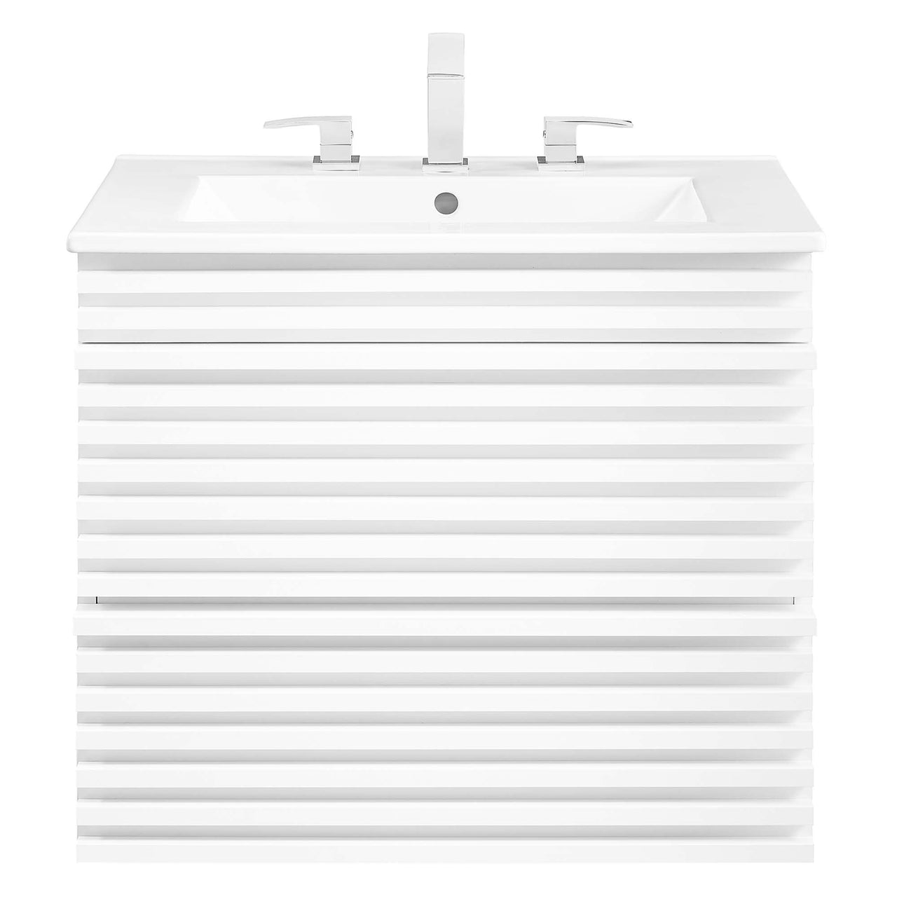 Ventra Floating Vanity Unit, Small, White