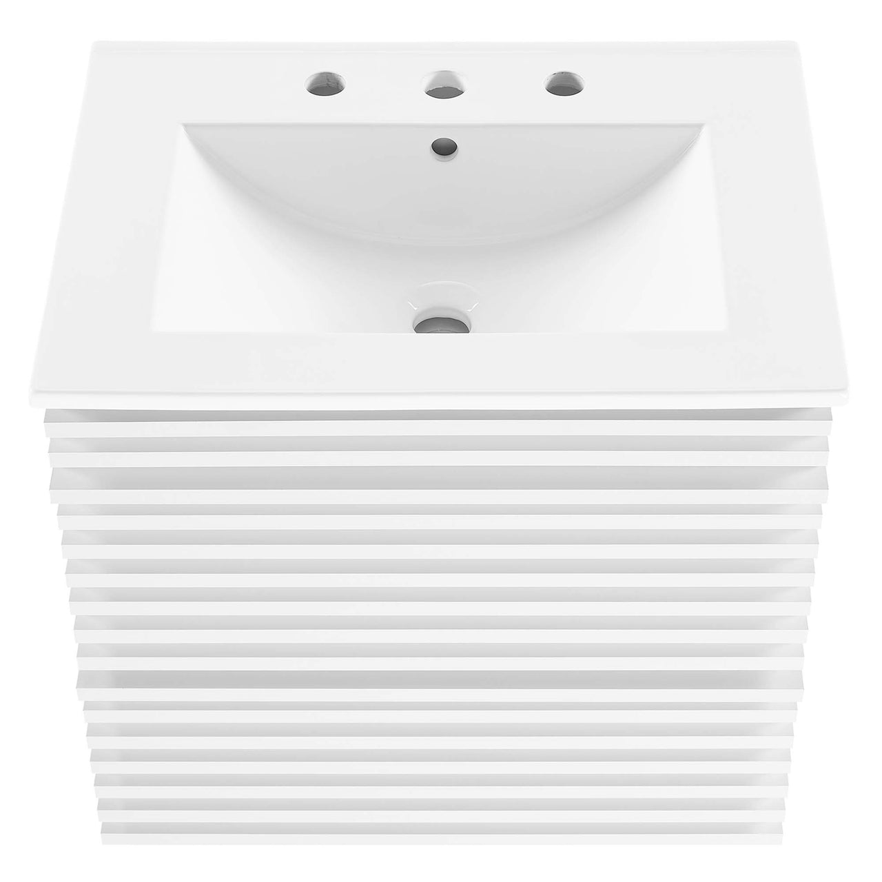 Ventra Floating Vanity Unit, Small, White