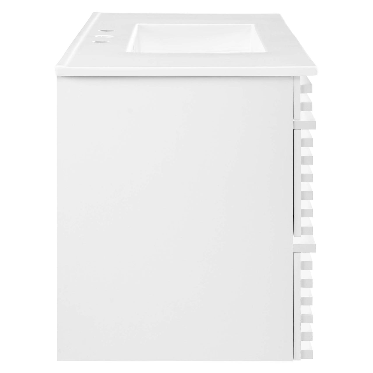 Ventra Floating Vanity Unit, Large, White