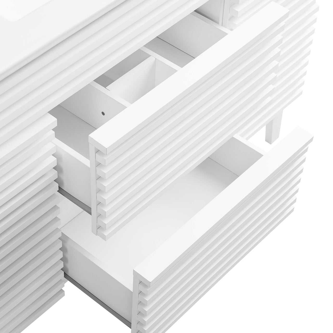 Ventra Single Sink Vanity Unit, Extra Large, White