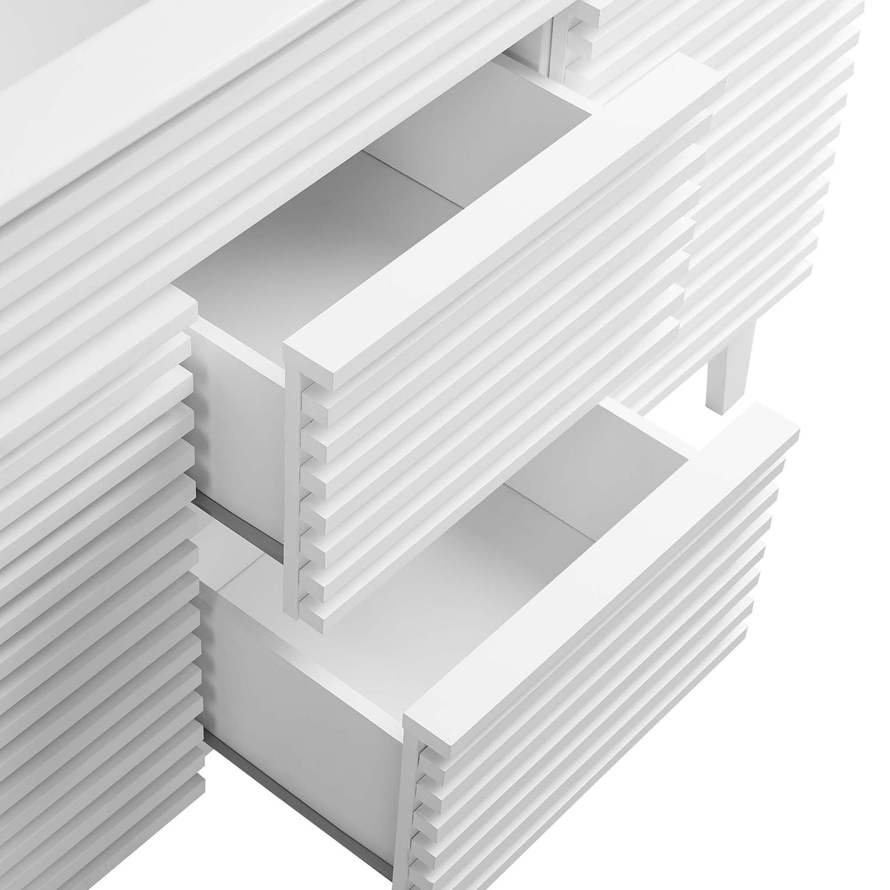 Ventra Double Sink Vanity Unit, Extra Large, White