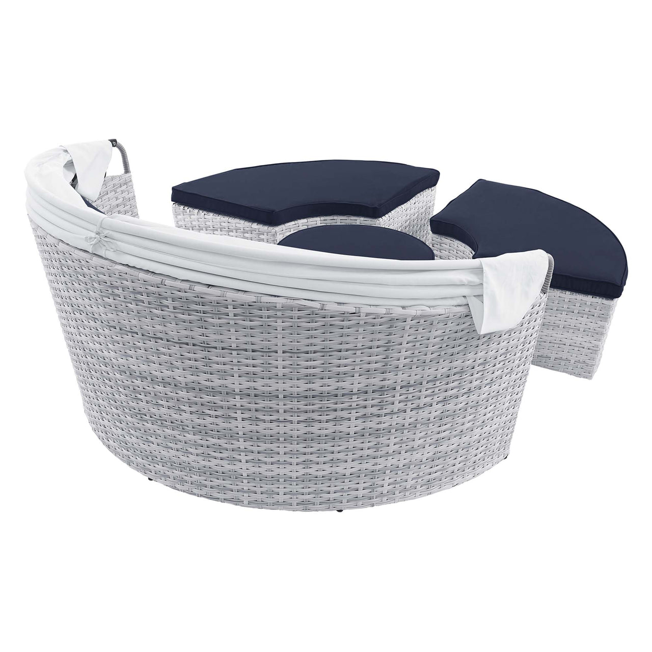 Oasis Canopy Alfresco Daybed, Navy