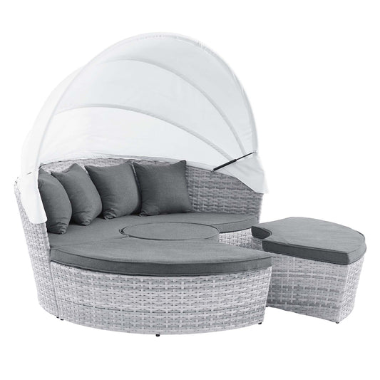 Oasis Canopy Sunbrella® Alfresco Daybed, Gray