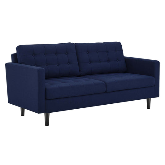 Lucera Fabric Sofa, Royal Blue