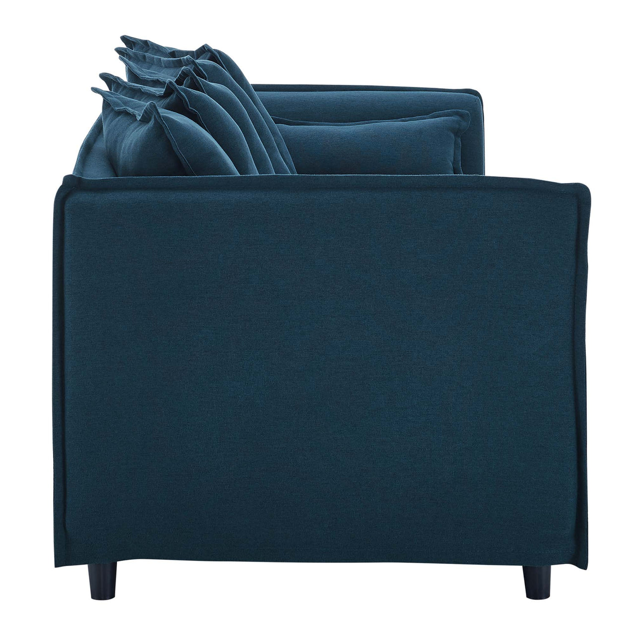 Isola Fabric Sofa with Removable Cover, Azure