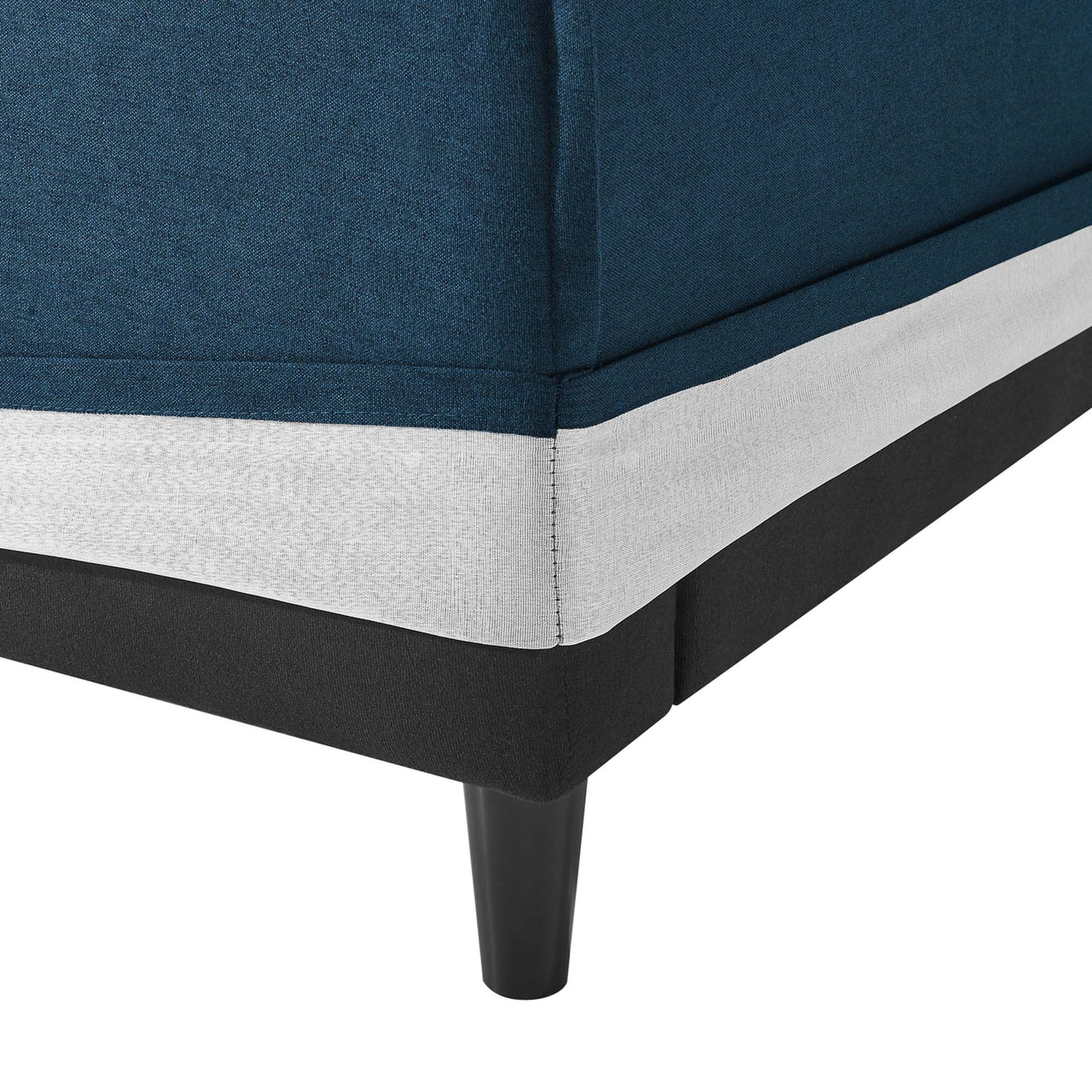 Isola Fabric Sofa with Removable Cover, Azure
