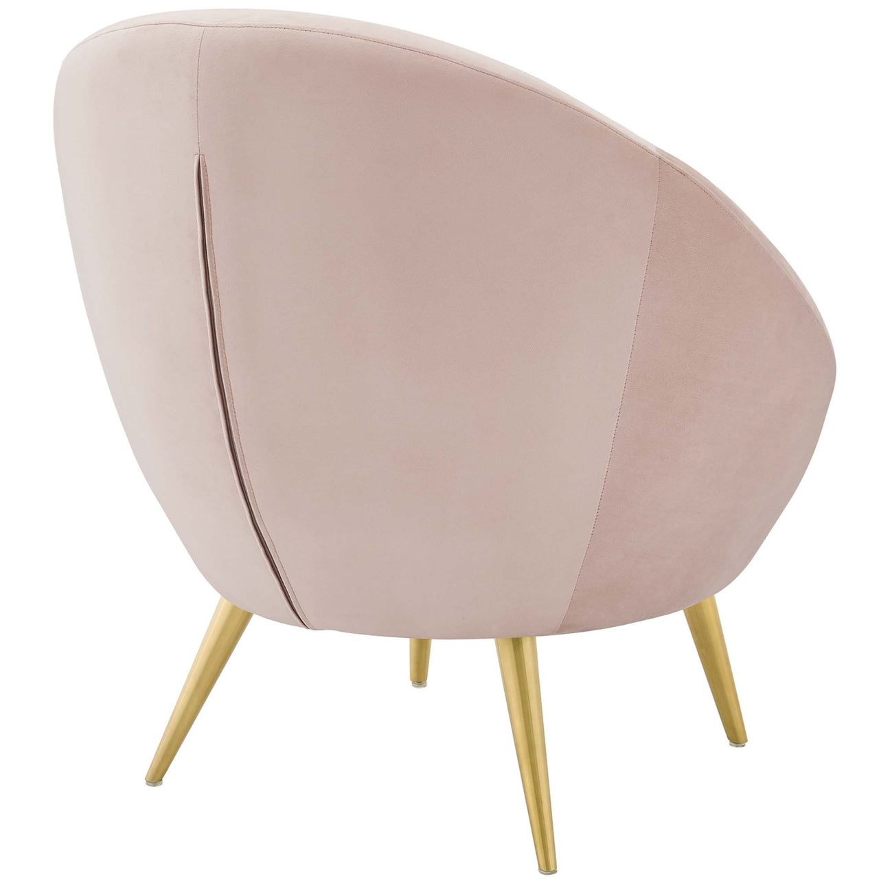 Silenna Velvet Accent Chair Set of 2, Pink