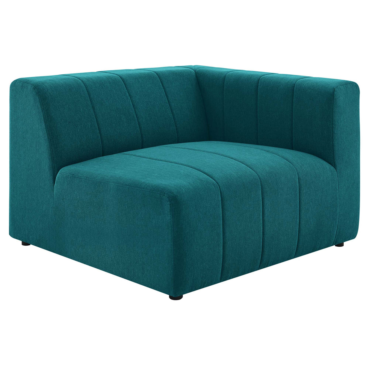 Barden 3-Piece Fabric Sofa Sectional, Teal