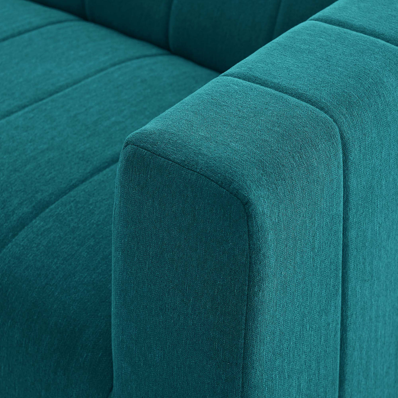 Barden 3-Piece Fabric Sofa Sectional, Teal