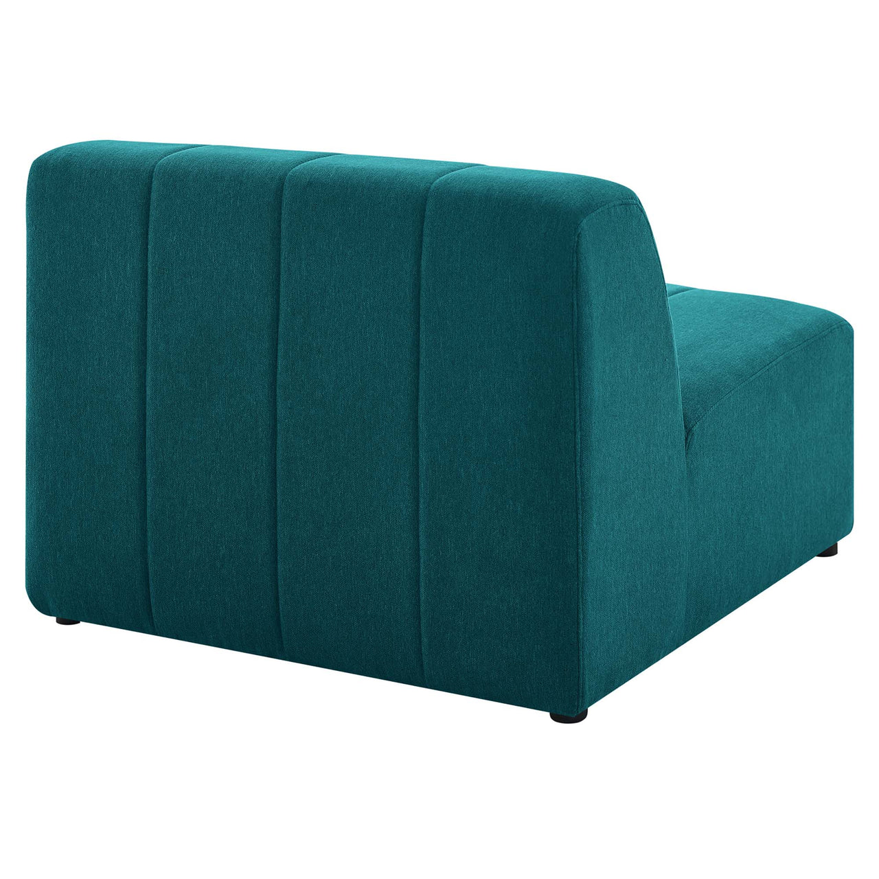 Barden 3-Piece Fabric Sofa Sectional, Teal