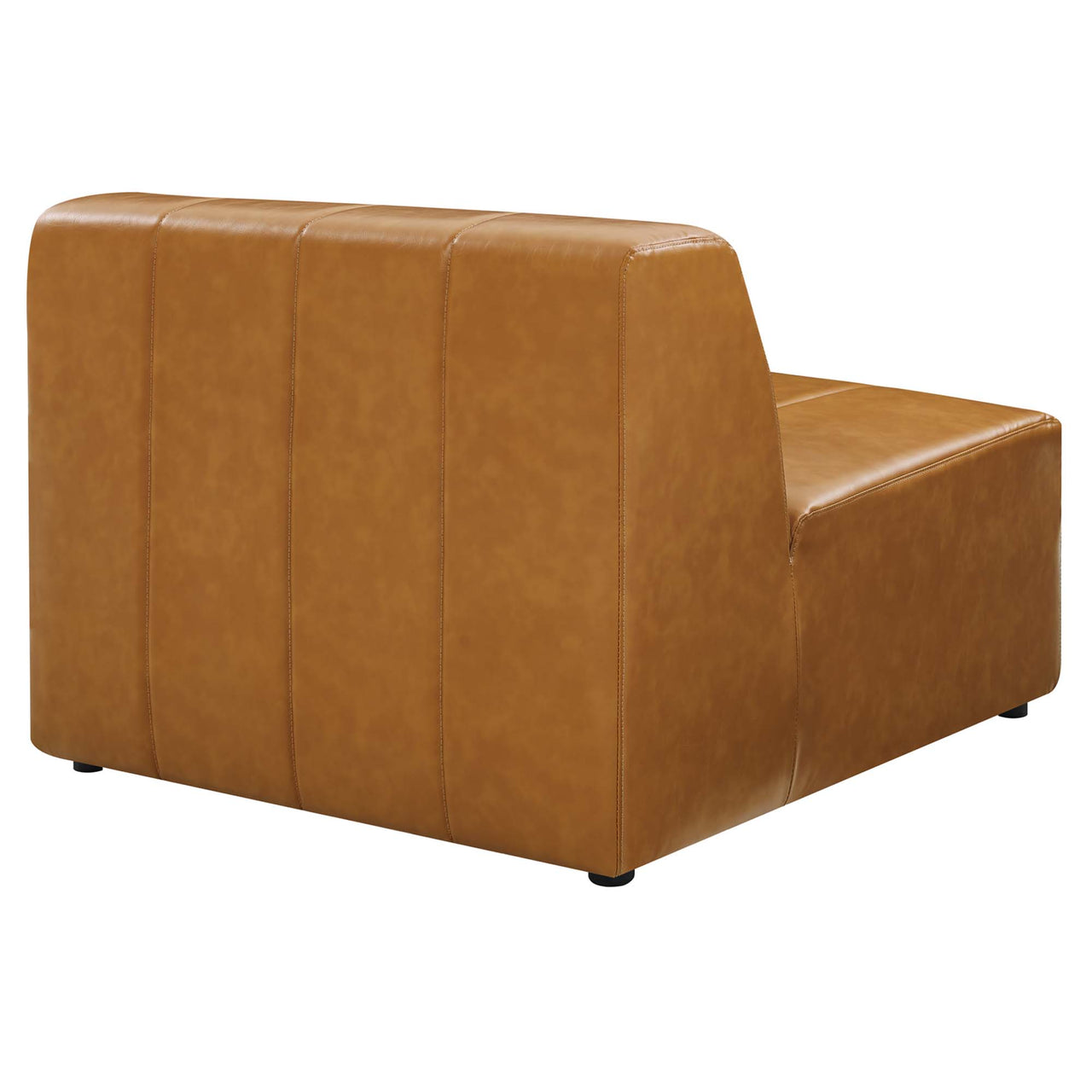 Barden 3-Piece Eco-Leather Sofa Sectional, Tan