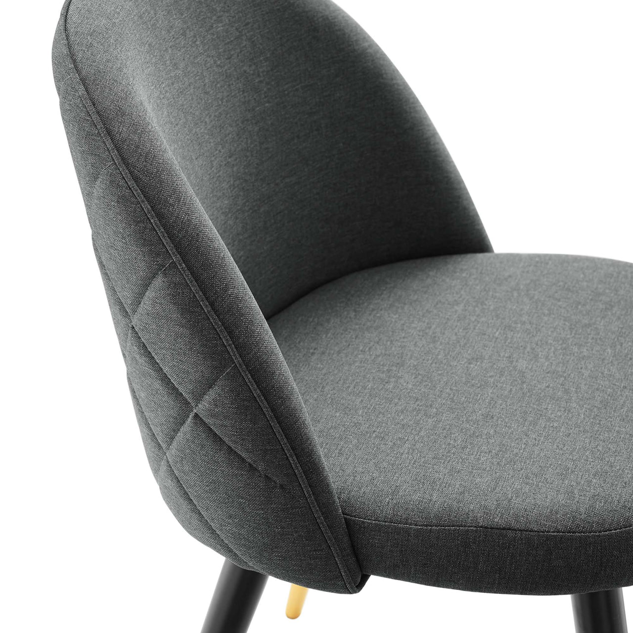 Adamantitus Dining Chair Set of 2, Gray