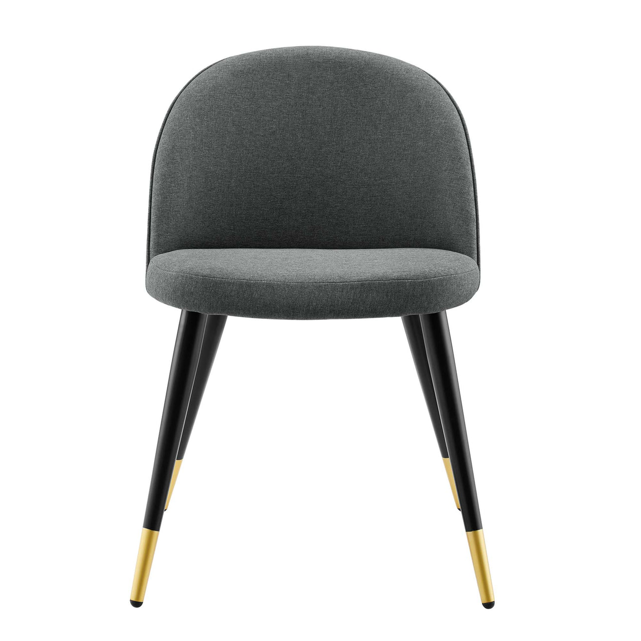 Adamantitus Dining Chair Set of 2, Gray