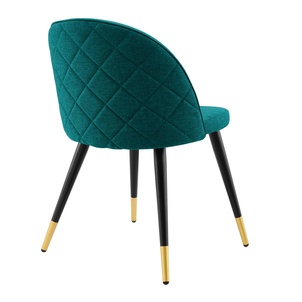 Adamantitus Dining Chair Set of 2, Teal