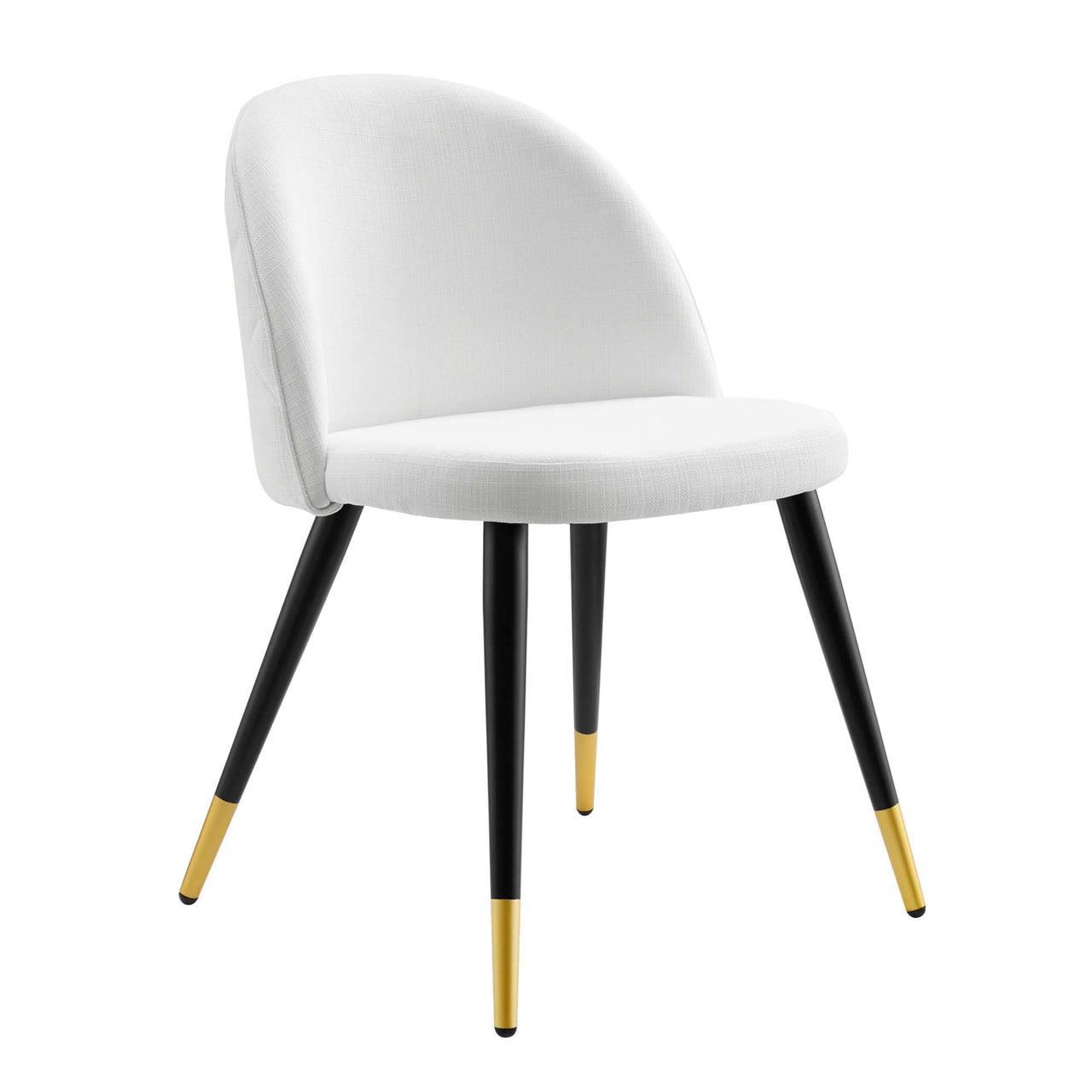 Adamantitus Dining Chair Set of 2, White