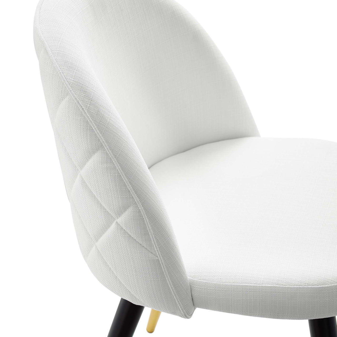 Adamantitus Dining Chair Set of 2, White