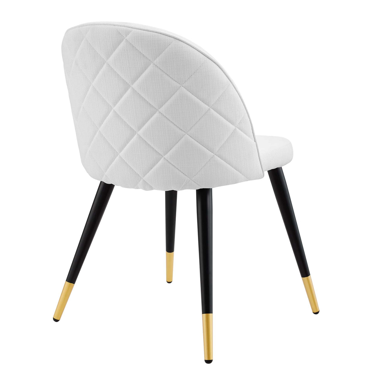 Adamantitus Dining Chair Set of 2, White