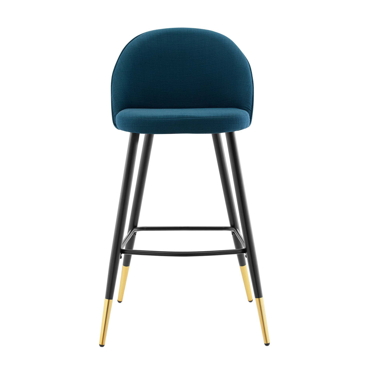 Adamantitus Woven Bar Stool Set of 2, Azure