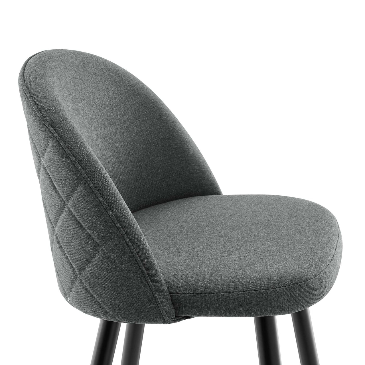 Adamantitus Woven Bar Stool Set of 2, Gray