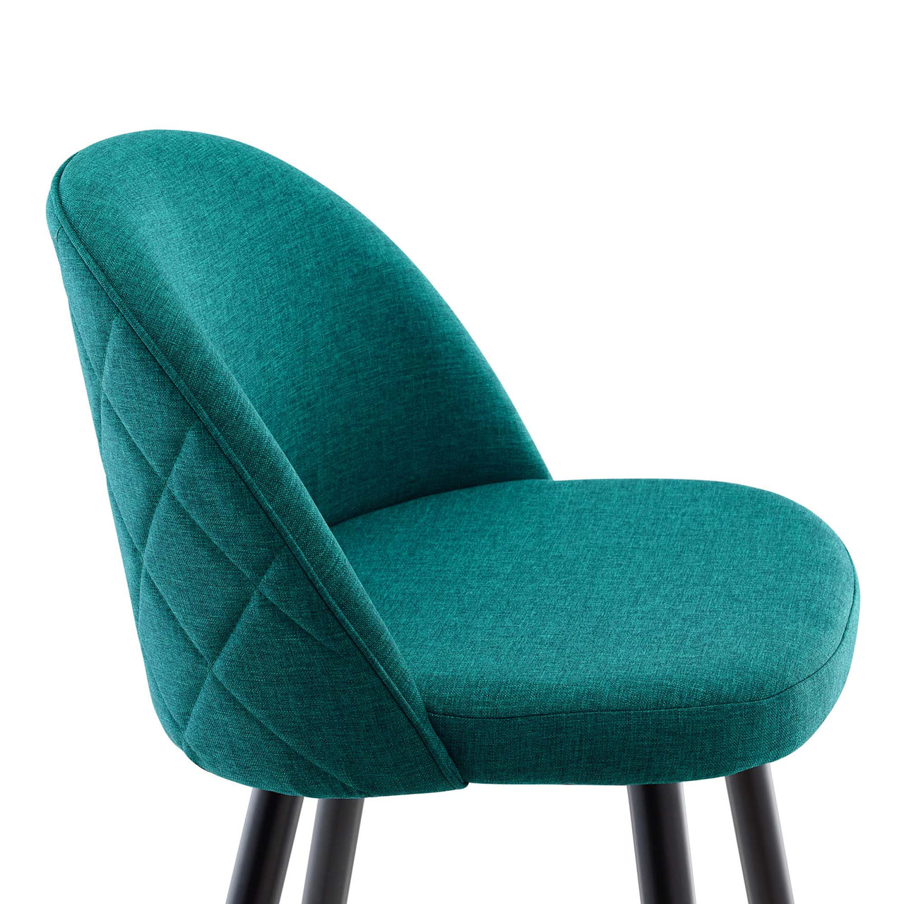 Adamantitus Woven Bar Stool Set of 2, Teal