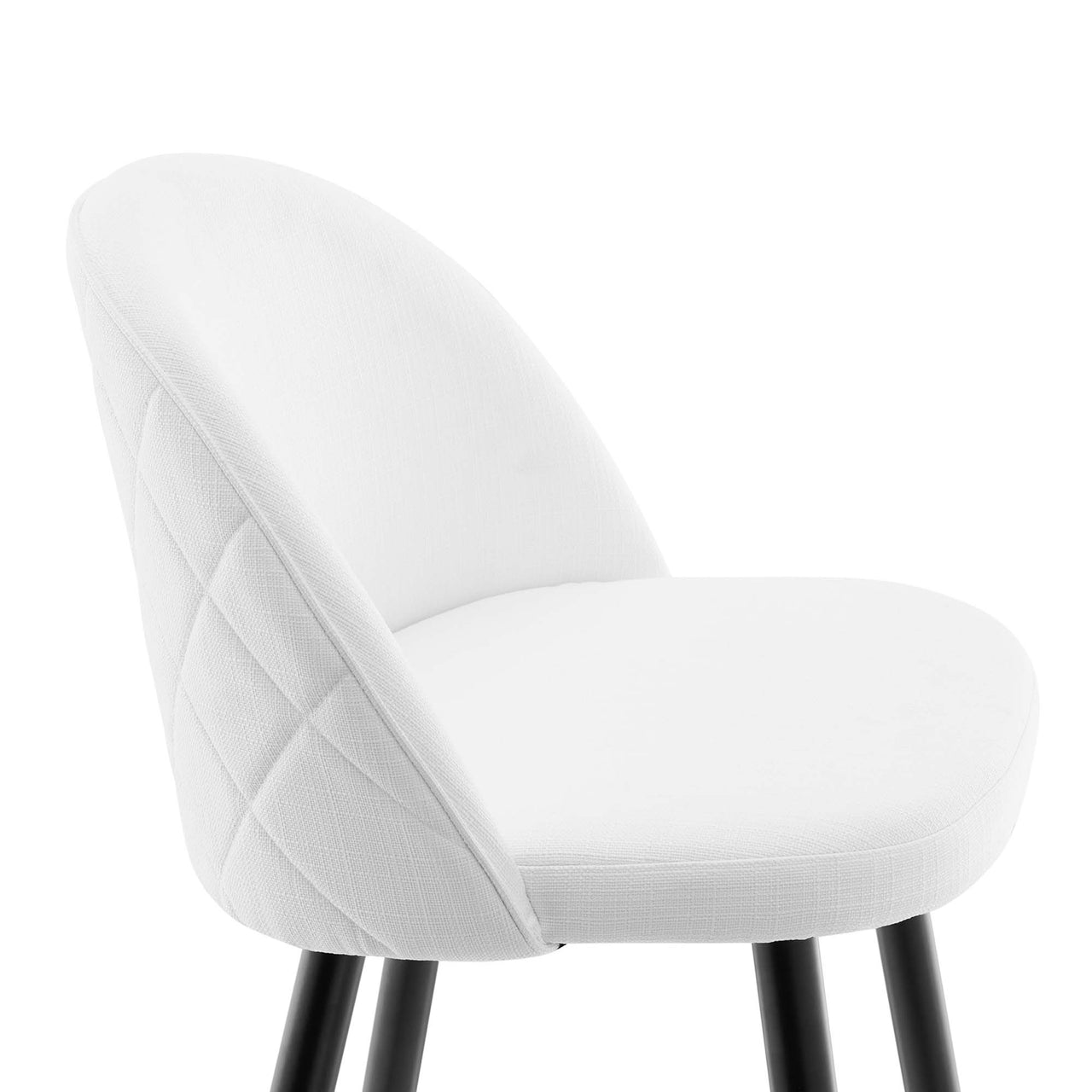 Adamantitus Woven Bar Stool Set of 2, White