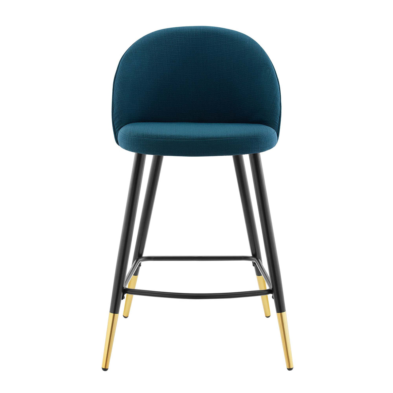 Adamantitus Woven Counter Stool Set of 2, Azure