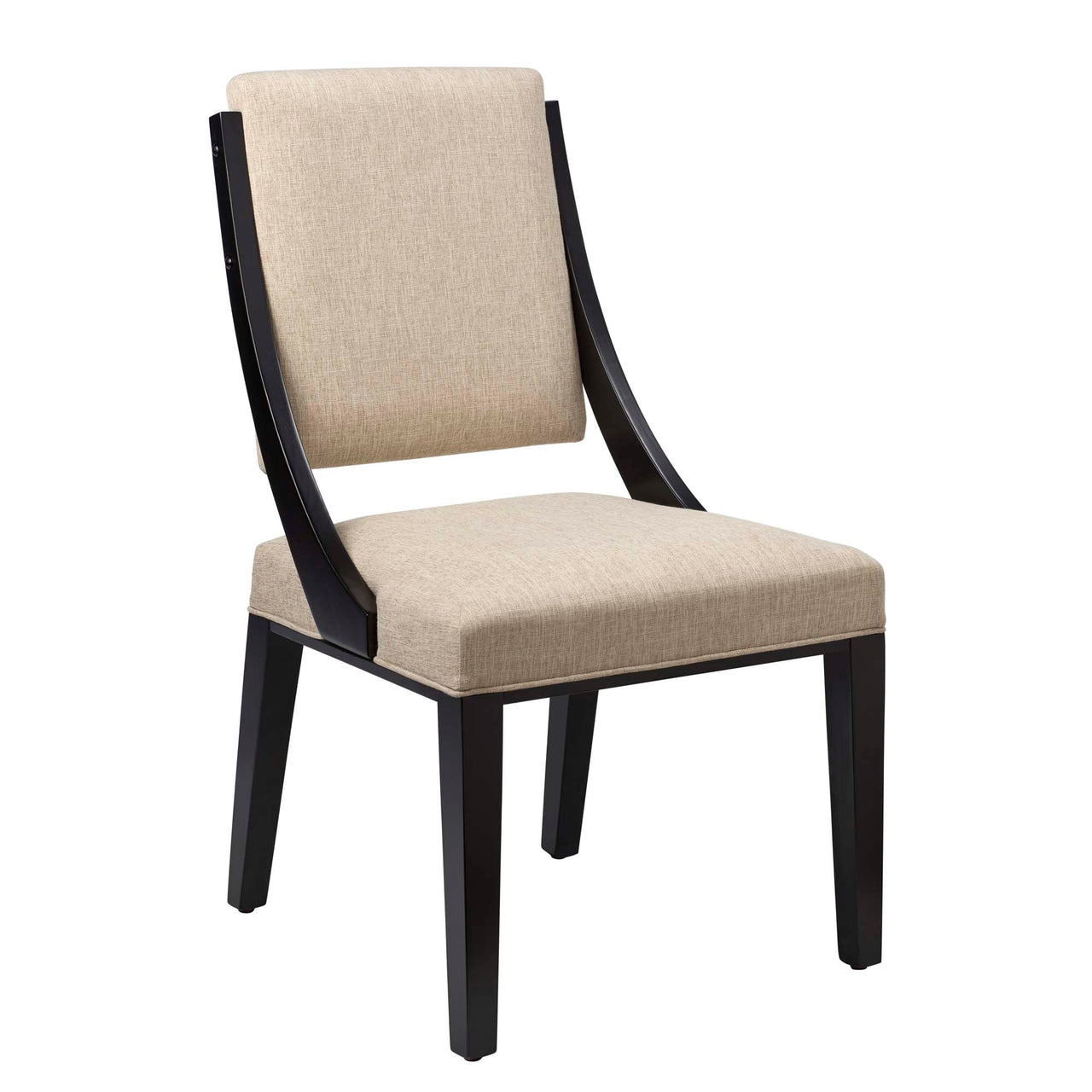 Tramelle Fabric Dining Chair Set of 2, Beige