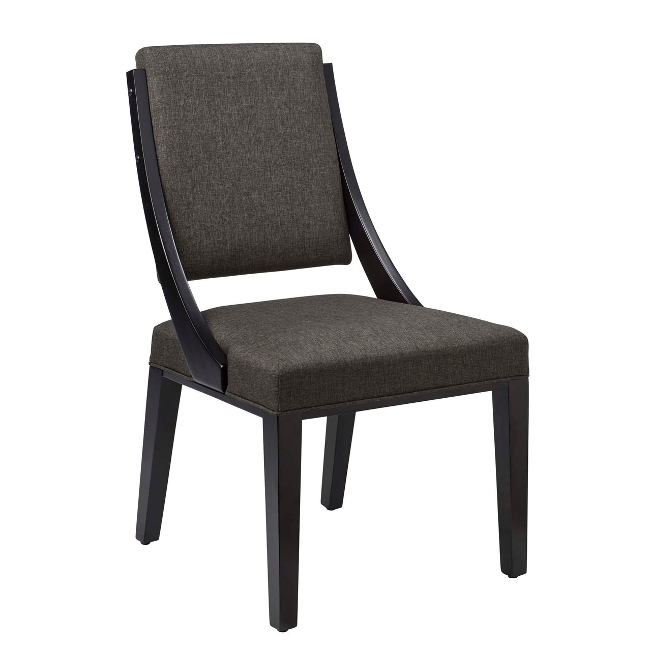 Tramelle Fabric Dining Chair Set of 2, Gray