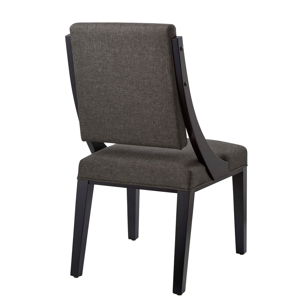 Tramelle Fabric Dining Chair Set of 2, Gray