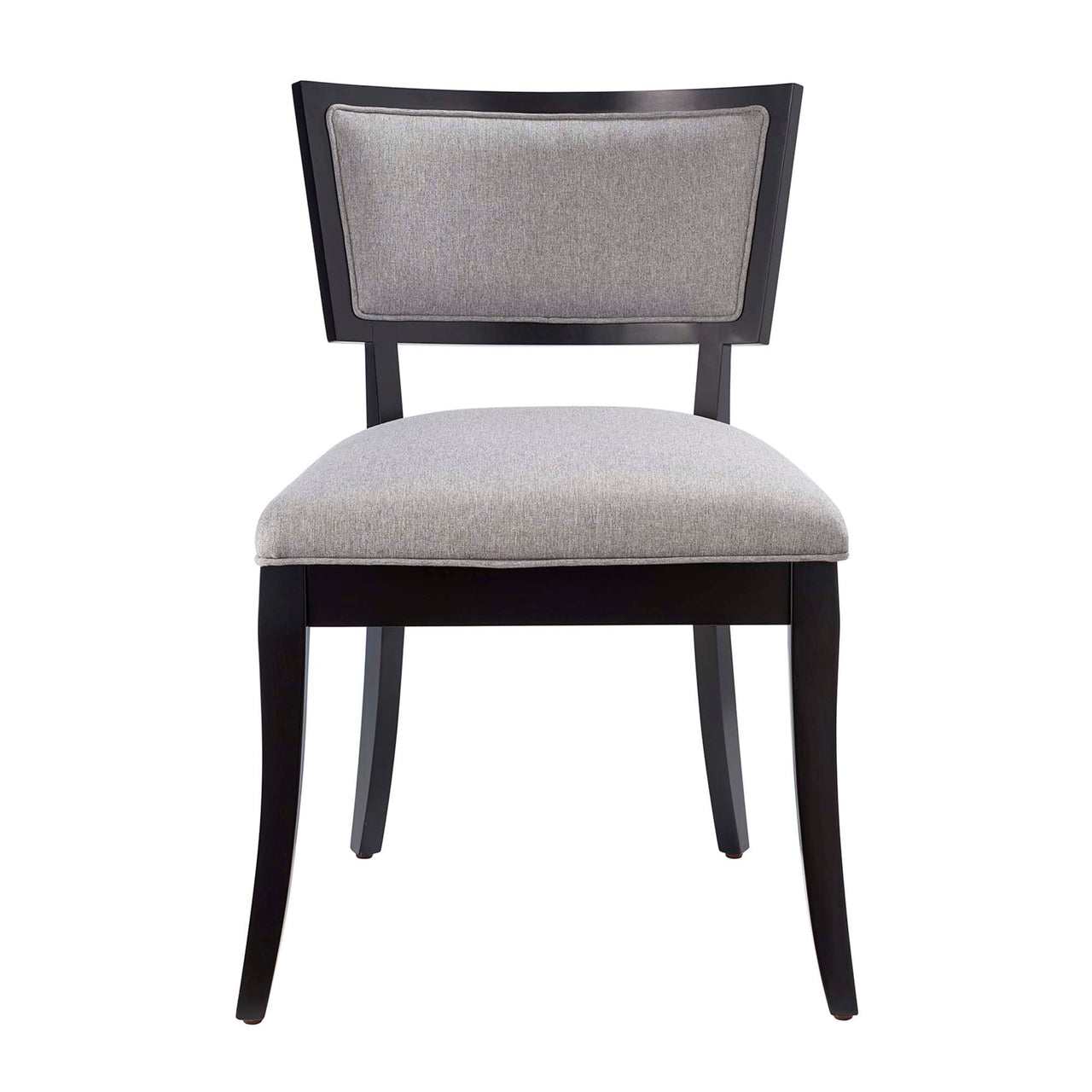Juliandra Fabric Dining Chair Set of 2, Light Gray